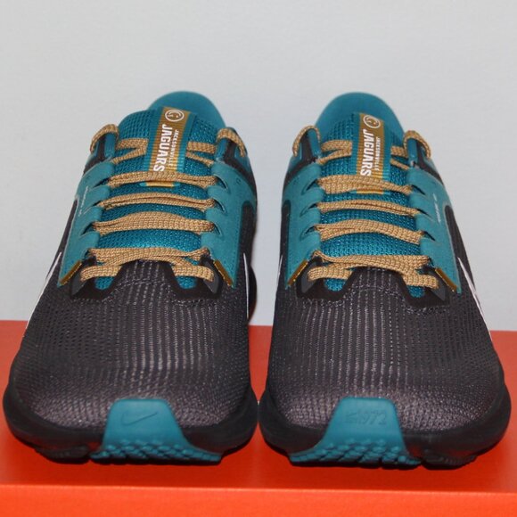 Nike Air Zoom Pegasus 40 Jacksonville Jaguars Running Shoes Mens 9